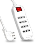 V-TAC Multipresa con Cavo 1,5m 4 Prese 10/16A 2P+T...