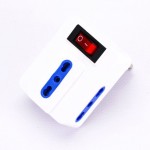 V-TAC Adattatore 3 vie 10/16A presa Italiana con i...