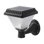 V-TAC Lampada LED Solare da muro 0,8W a Piramide c...