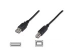 Cavo Usb 2.0 A-B 3Mt M/M Bg Digitus