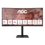 Aoc Monitor Curvo 34 Led Va Uwqhd 21:9 4Ms 120Hz 3...