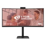 Aoc Monitor 34 Led Va 4K Uhd 21:9 4Ms 120Hz 350 Cd...