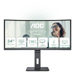 Mon 34 Va 3440X1440 Hdmi Dp Usbc Aoc Cu34P3Cv Reg ...