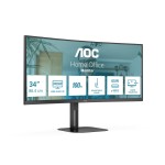 AOC V5 CU34V5C/BK LED display 86,4 cm (34") 3440 x...