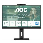 Aoc Monitor 27 Led Ips Qhd 16:9 4Ms 350 Cdm, Webca...