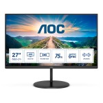Aoc Monitor 27 Led Ips Qhd 16:9 4Ms 250 Cdm, Dp/Hd...
