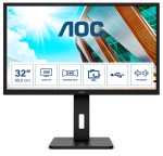 Aoc Monitor 31,5 Led Ips 16:9 2K Qhd 250 Cdm, Usb-...