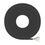 AISENS A135-0675 cavo di rete Nero 100 m Cat6 U/UT...
