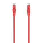 AISENS A145-0558 cavo di rete Rosso 0,5 m Cat6a U/...