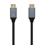 AISENS A149-0434 cavo DisplayPort 0,5 m Nero, Grigio