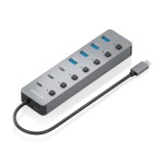 AISENS ASUC-8P044-GR hub di interfaccia USB 3.2 Ge...