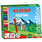 Alpino C0131992 pastello colorato Beige, Nero, Blu...