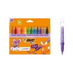 BIC 517250 marcatore Colori assortiti 12 pz