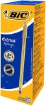 BIC Cristal Medium Blu Penna a sfera retrattile a ...