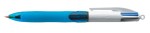 BIC 4 Colours Grip Nero, Blu, Verde, Rosso Penna a...
