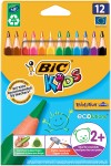 BIC Kids Evolution Triangle Multicolore 12 pz