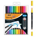 BIC 989695 marcatore Nero, Blu, Marrone, Verde, Az...