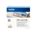 Brother DK-22246 nastro per etichettatrice Nero su...