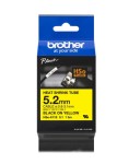 ORIGINALE Brother Nastro Nero su giallo HSe-611E