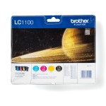 Originale Brother LC1100 confezione da 4 cartucce ...