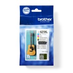 Originale Brother LC-421XLVAL PagePack 4 pz Origin...