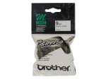 Brother MK221 nastro per etichettatrice Nero su bi...