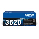 ORIGINALE Brother toner nero TN-3520 3520 20000 pa...