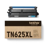 ORIGINALE Brother toner ciano TN-625XLC 625XL 4500...