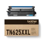 ORIGINALE Brother toner ciano TN-625XXLC 625XXL 65...