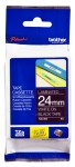 ORIGINALE Brother Nastro Bianco su nero TZe-355 TZ...
