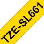 ORIGINALE Brother Nastro Nero su giallo TZe-SL661 ...