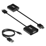 Club3D Hdmi 1.4 To Vga Active Adapter With Audio M/F