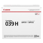 ORIGINALE Canon toner nero 039h 0288C001 25000 pag...