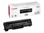 ORIGINALE Canon toner nero 728 3500B002 2100 pagine