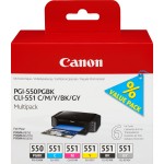 ORIGINALE Canon Multipack nero / ciano / magenta /...