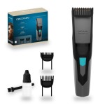 Cecotec PrecisionCare Barber Nero, Argento
