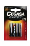 Cegasa Bl.LR03 Batteria monouso Mini Stilo AAA Alc...
