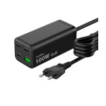 Caricabatterie CoolBox GAN 100W Chargemaster 4 PRO...