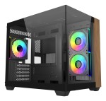 Cooler Master Elite 481 Wood Mini Tower Nero