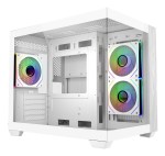 Cooler Master Elite 481 Wood Mini Tower Bianco