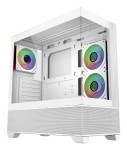Cooler Master Elite 690 Wood Midi Tower Bianco