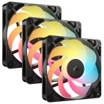 Corsair Ventola Tripla Rs120-R Argb, 120Mm
