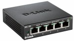 D-Link Switch 5 Porte 10/100 Case Metallico