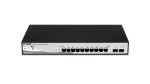 Switch semi-gestito D-Link 8 porte Gigabit + 2 por...