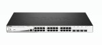 D-Link Switch 24 Porte Gigabit  Poe + 4 Porte Sfp ...