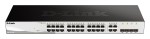 Switch semi-gestito D-Link Combo 24 porte Gigabit ...