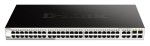 Switch Smart Managed D-Link 48 porte 1000BASE-T + ...