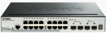 D-Link Switch 16 Porte Gigabit + 2 Porte Sfp + 2 P...