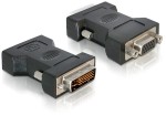 DeLOCK VGA 15pin F > DVI 24+5 M DVI-I 15pin VGA Nero