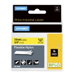 ORIGINALE DYMO Nastro Nero su giallo S0718090 18491